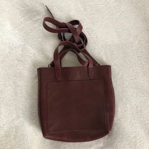 Madewell Small Transport Crossbody Dark Cabernet